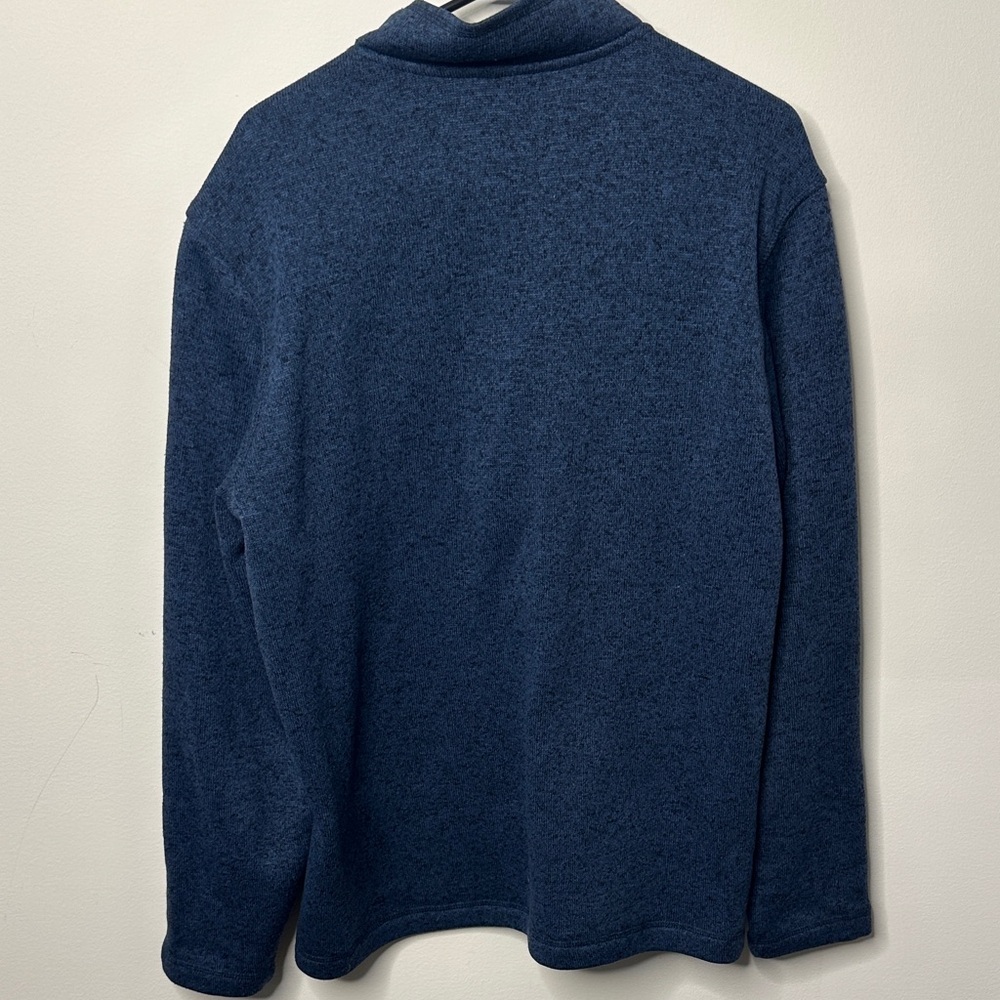 Eddie Baur Navy Blue Fleece Pullover - Picture 6 of 6